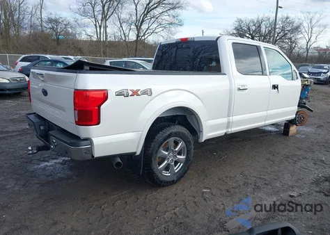 2018 Ford F-150 Lariat from USA, damaged, VIN 1FTFW1E58JFD32723